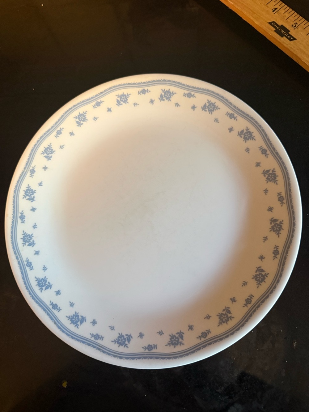 Vintage Corning Corelle Morning Blue Pattern Dinnerware Dinner Plate 10”
